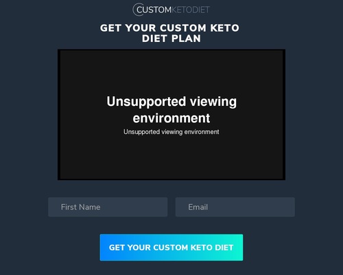 Custom Keto Diet – Updated For 2024 – AOV Monster! (Promote & Profit!)